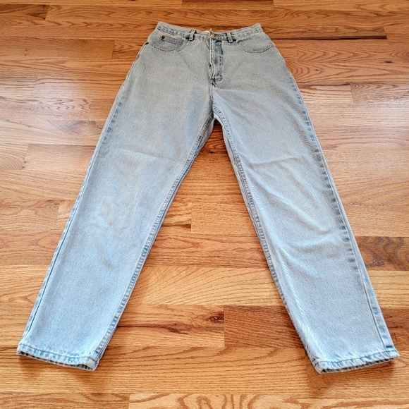 BUGLE BOY ORIGINALS ♡ Vintage Factory Faded Hi-Rise Relaxed Easy Fit Jeans 10 - Picture 3 of 16